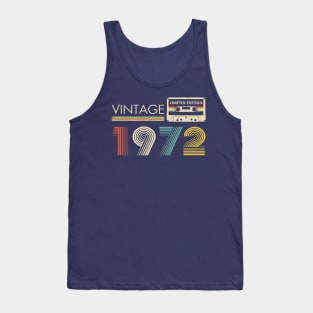 Vintage 1972 Limited Edition Cassette Tank Top